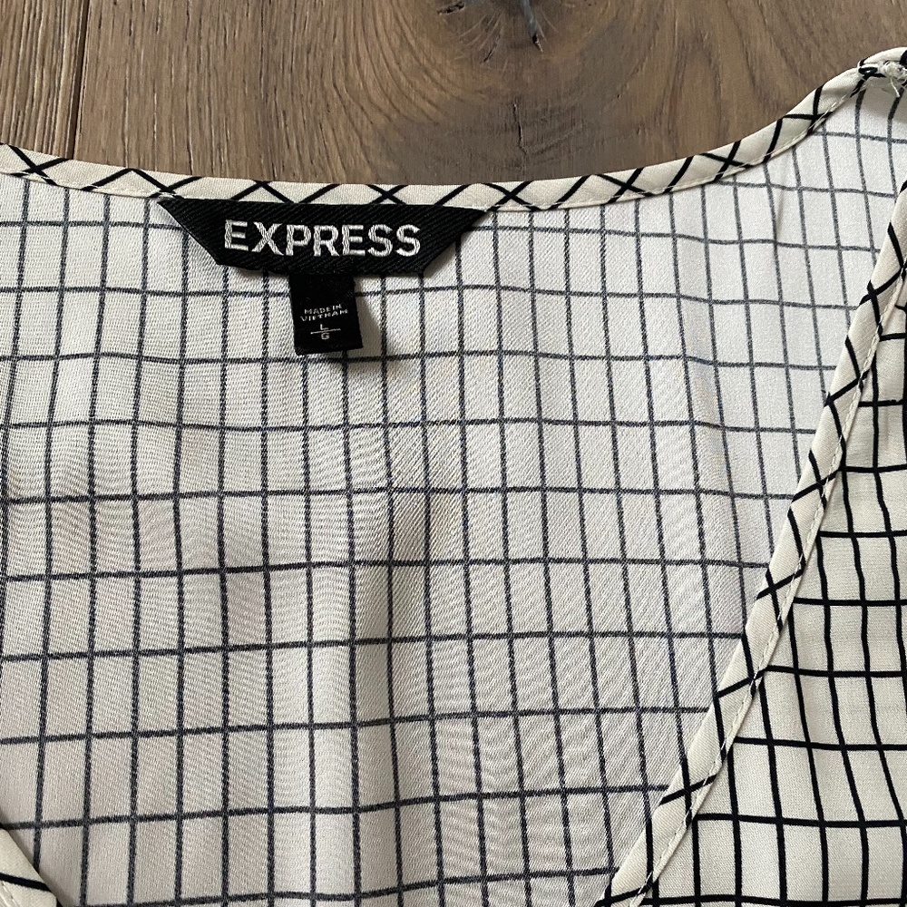 Express women’s silky vneck